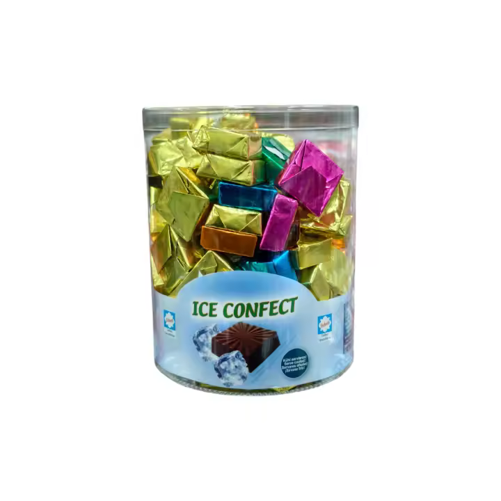 Cuadradillo de Chocolate Ice Confect Praline Eichetti 100 Uds - 1