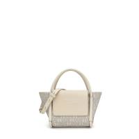 Capazo pequeño Tous CON REGALO JOYERO TOUS modelo Silhouette soft beige multicolor     ORIGINAL con garantía y packaging oficiales de la firma - details 1