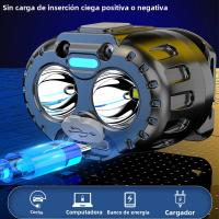 Linterna Frontal LED Impermeable Con Sensor De Movimiento Recargable Por USB Para Camping Pesca Ciclismo Y Actividades Al Aire Libre - details 8