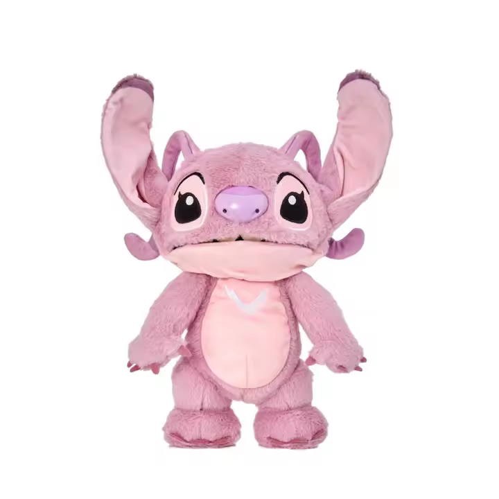 Peluche interactivo Angel. La amiga de Stitch Con mas de 100 sonidos y movimientos. (Famosa RE003000) - 1