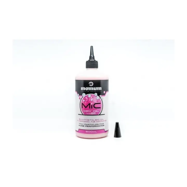 Momum Mic Dry Oil + Ceramic Lube 500Ml Lubricante De Aceite Sintético  Momum   de ciclismo para bicicleta - 1