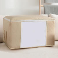 Bolsa De Almacenamiento De Ropa Grande Plegable Para Organizar El Armario Del Dormitorio Contenedores Para Manta - details 6