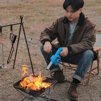 Viento De Barbacoa Portátil Con Manivela Manual Accesorios Para Picnic Y Camping Herramientas Al Aire Libre VKTECH Origin Mainland China - details 7