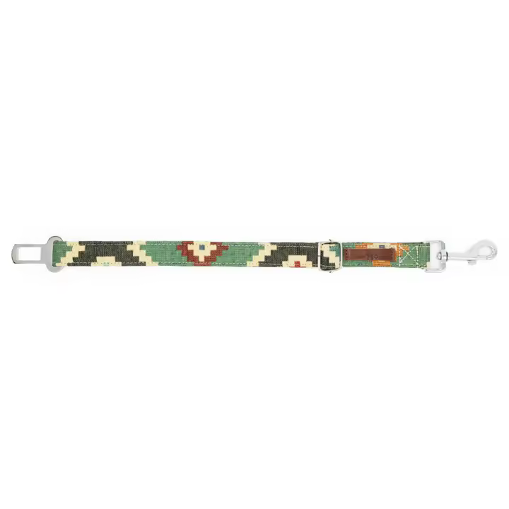 LADRAN GAUCHO - Cinturón de Seguridad para Coche PLUTO - Hecho a mano, Diseño Exclusivo, Seguro para tu Mascota y Ajustable (38-62 cm) - 1