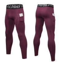 Mallas de compresión para hombre, medias deportivas secas y frescas para correr, pantalones de ciclismo con parte inferior de capa Base para entrenamiento, entrenamiento atlético, gimnasio - details 21