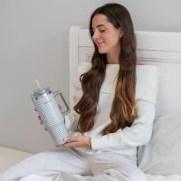 Flamingueo Vaso Termico - Taza Termo Acero Inoxidable Termo Cafe Para Llevar Bebidas Frías 24h y Calientes 10h Botella Termica 1,18 Litros - details 8