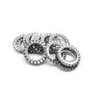 Prensa De Dientes Externos DIN6798A Para Tornillos De Acero Inoxidable 304 Lavable a Frio Tamaños M3-M20 Ancho De Diente 1.4mm - details 3