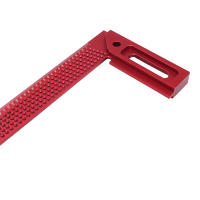 Regla De Ángulo Recto De Aluminio Para Carpintería Scribe L-Type Con Agujero Y Marcado Herramienta De Carpintería Para Trabajos De Madera - details 11