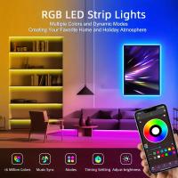 Tiras LED RGB Bluetooth Control Para TV Y Decoración De Habitaciones Y Fiestas 5V SMD 5050 Luz De Fondo Para TV No Impermeable Para Sala De Estar - details 5