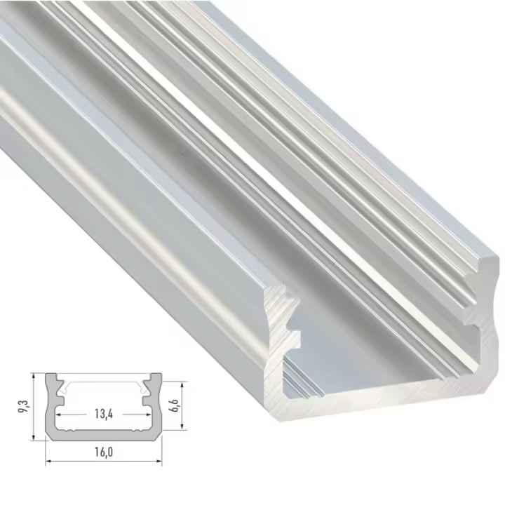 GreenIce | Perfíl Aluminio Tipo A 2,02M - 1