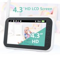 Monitor De Bebé De 4.3 Pulgadas Con Batería De 2000mAh Vida Video Cámara Inalámbrica Y Audio Intercomunicador Visión Nocturna Automática Para Niños Cuidador - details 1