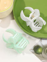 5Pcs Clip Para El Cabello De Flor Resistente Y Antideslizante Grandes Y Marbeteadas Estilo Hawaii Para Cabello Grueso Y Delgado - details 3