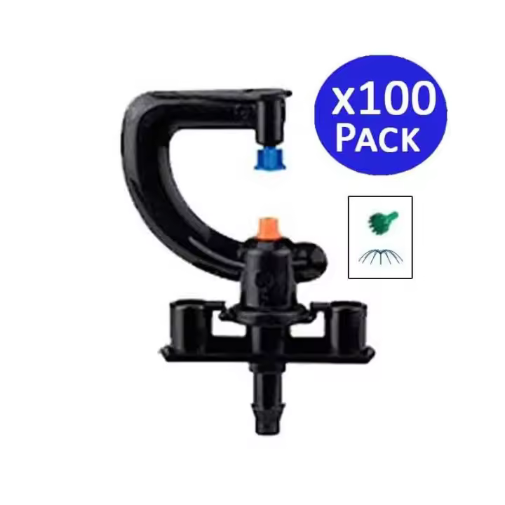 Suinga Pack 100 Microaspersores de Riego 360º con 12 Chorros - 1