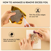 Máquina De Foil Térmico Y Presión Para Manualidades DIY Herramienta De Transferencia De Calor Estampado Embossing Para Papeles Y Cuero Hacer Tarjetas Y Scrapbooking - details 10