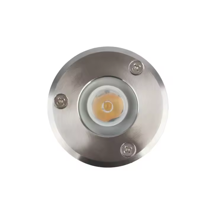 Ledkia Foco Exterior LED 3W Empotrable Suelo Inox 3000K Blanco Cálido - 1