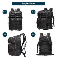 Mochila Táctica De Nylon Impermeable Y Resistente Para Deportes Pesca Caza Camping Senderismo Exterior Unisex 25L/50L - details 8