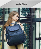 Bolso De Diaper Multifuncional Para Bebé Insular Elegante Bolsa De Camarón Para Mamá Viaje Cambio Con Carrito De Manos Para Mujer Tamaño Medio - details 7