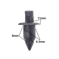 20x Tornillos De Plástico Para Coche Herramienta De Fijación De Panel Clips De Presión 6mm 7mm 8mm Para Reparación De Automóviles - details 1
