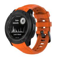 Correa De Reloj Táctico De Silicona 26mm Para Garmin Instinct 2X Solar Sin Gaps Accesorios De Reemplazo Para Muñeca - details 17