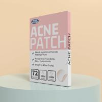 72pcs Parches De Acné Invisibles Hidrocoloidales Impermeables Para Espots Y Marcas Reparadores De Piel Cuidado Facial - details 7
