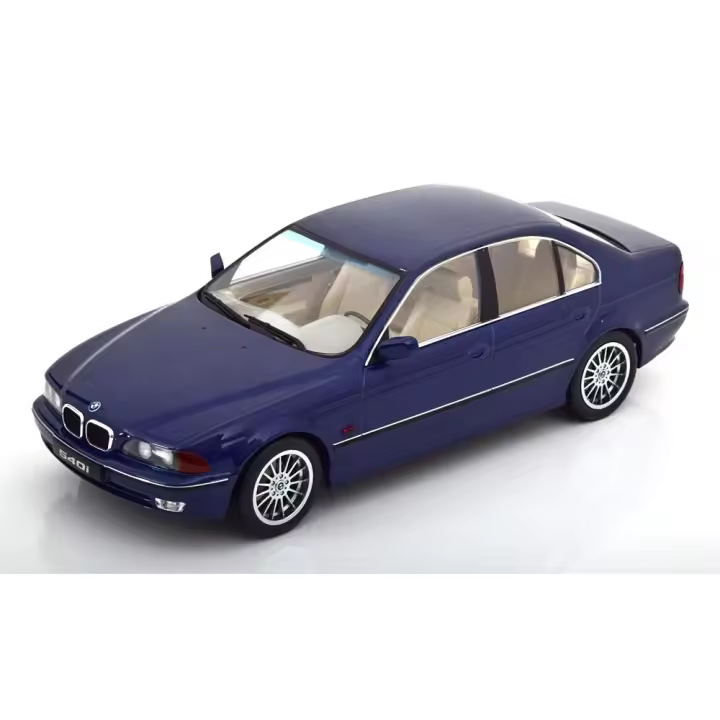 KK Escaleras 1/18 BMW 540I E39 SEDÁN AZUL METALICO 1995 - KKDC181052 - 1