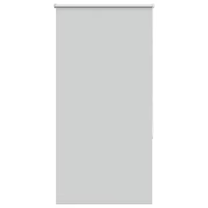 vidaXL Estor Enrollable Opaco gris claro 80x150 cm Tela Ancho 75,7 cm - 1