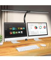 ORION91 Lámpara LED Fijar Mesa Flexo Gigante Color Negro🖤5 Tonos de Luz Regulable (73x80 cm) Oficina Teletrabajo Escritorio Ordenador - SpazioLuzio - details 12