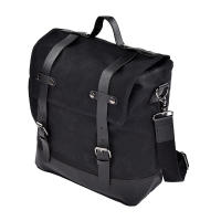 Bolsa Lateral Impermeable Para Motocicleta Retro De Honda Bolsa De Hombro Colgante Para Viaje Bolsa De Ruta Material De Lona - details 2