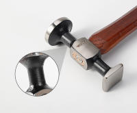 Martillo De Cuero WUTA De Cuero Y Acero Carbono Doble Cabeza Para Trabajar El Cuero Herramienta Profesional Para Chispa Y Perfeccionamiento - details 3