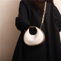 Bolso De Hombro PU Cuero Moda Color Sólido Con Red Trendy Bolso Cruzado Pequeño Para Damas Lujo Diseñador Bolsos De Mano - details 20