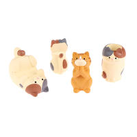 Soporte Para Móvil Estilo Japonés Con Gatos Adornos De Resina Para Decoración De Escritorio Coleccionables De Arte Doméstico - details 5