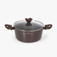 Cacerola Percutti Legno 2.0 de Aluminio Forjado de Alta Calidad, Antiadherente y Apta para Todo Tipo de Cocinas, 24 cm - details 0