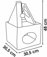 Maxia Market Árbol rascador para gatos, centro de actividades, juguete cubierto de sisal - details 1