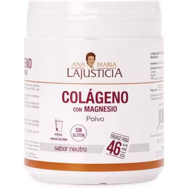 Ana Maria Lajusticia María Lajusticia Colágeno con Magnesio 350 Gr - Saludable - 1