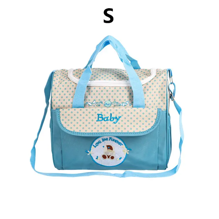 Bolso De Hombro Unisex Grande Y Ligero Con Estampado De Oso De Peluche Impermeable Para Mamá Bolsa Portátil Con Cierre De Cremallera Para Diaper - 1