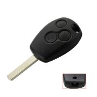 BARAC Mando Llave Carcasa con 3 botones, para RENAULT, CLIO, MODUS, TWINGO, KANGOO, TRAFFIC, SPACE VA2, llavero con insignia - details 1