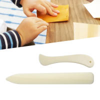 2PCS Herramienta De Trabajo De Cuero Cuvette Para Artesanía De Cuero Marcado Plegado Plegado De Borde Papel Plástico Herramientas Manuales De Sastre - details 0