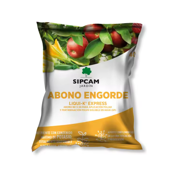 ABONO LIQUIDO ENGORDE LIQUI-K EXPRESS 40GR - Suplemento para corregir carencias de potasio y promover el engorde de la fruta - 1