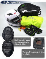 Bolsa De Motocicleta Impermeable 100% MOTOCENTRIC 37L Gran Capacidad Multifuncional Para Hombro Cintura Y Pierna Equipamiento Moto - details 6