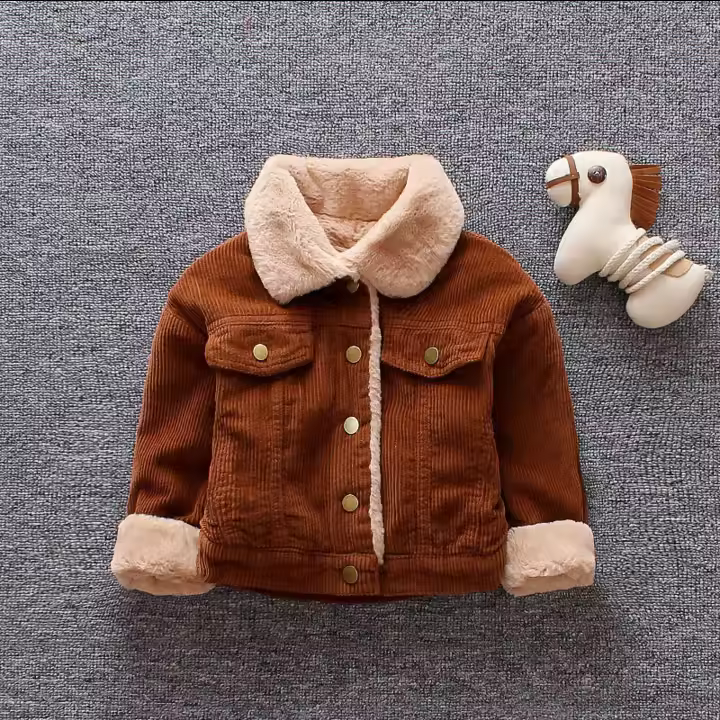 Nueva Moda Invierno Ropa Bebé Niños Chaqueta Gruesa Cálida Para Niños Y Niñas Abrigo Infantil Deportivo De Algodón Casual Para Niños Y Niñas - 1