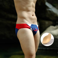 Bragas De Natación Para Hombre Traje De Baño Push-up Sexy Surf Soft G-String Bikini Verano Ropa Deportiva De Poliéster Y Spandex - details 20