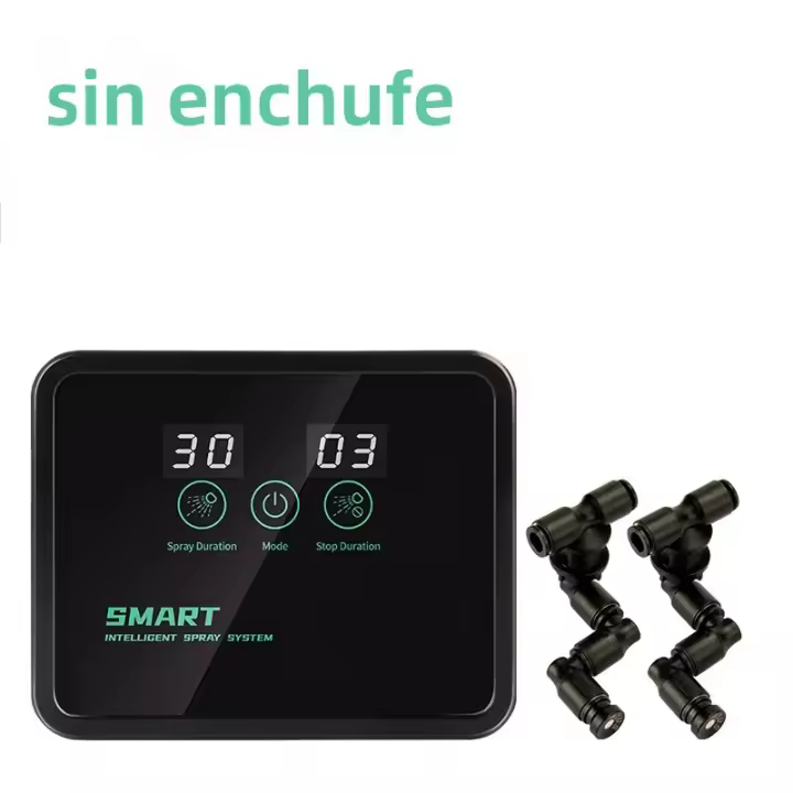Kit De Humidificador Para Terrarios De Reptiles Con Timer Automático Sistema De Rociador De Montaña Rusa Plástico Para El Hogar - 1