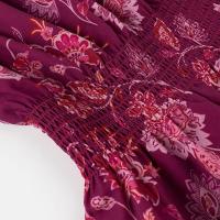 Nuevo Conjunto De Traje Impreso Para Mujer Estilo Europeo Y Americano Uno Hombro Slim Con Mangas Largas Y Slit Recto Alto - details 11