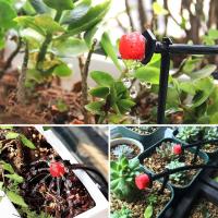 Emisores De Rociador De Riega Micro Drip 8 Agujeros Ajustables Para Sistema De Riego Jardín 50/100 Piezas - details 9