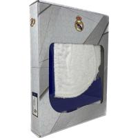 Albornoz de rizo del Real Madrid,  ideal para el secado después de un baño. Composición:  400 gr/m2 - Licencia Oficial - Niños y adultos - Incluye cinturón y bolsillos - Suave y absorbente - Kimbatex Textil Hogar Tienda - Presentación en caja. - details 3