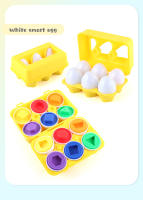 Juguetes Educativos Montessori Para Bebés 6Pcs Huevo Inteligente Aprendizaje Infantil Reconocimiento De Colores Y Formas Para Niños 2-4 Años - details 5