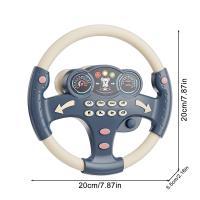 Juguete De Simulación Para Niños Volante De Coche Con Música Y Sonidos Juguete Educativo Para Copilotos Para Carro De Mano - details 7