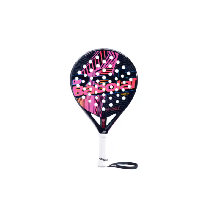 Babolat Pala de Pádel Mujer Babolat Defiance color Negro y Rosado-194498 - 1