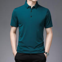 Camisa Polo De Verano Para Hombres 2024 Color Sólido Estilo Casual Comodidad Y Transpirabilidad Alta Calidad Polyester - details 6