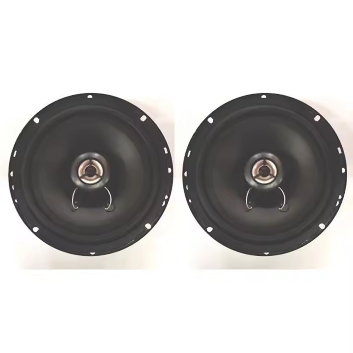 Pareja Altavoces 6,5" 17cm   Preinstalacion doble via 120W 4 ohms SEAT AUDI VW SKODA FIAT RENAULT ... Compatible - 1